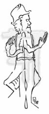 The Conjoined Cowboy Lost His Gun