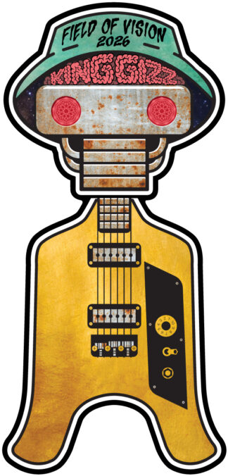 FOV 2026 Micro-Han Sticker<br>King Gizz Bootleg